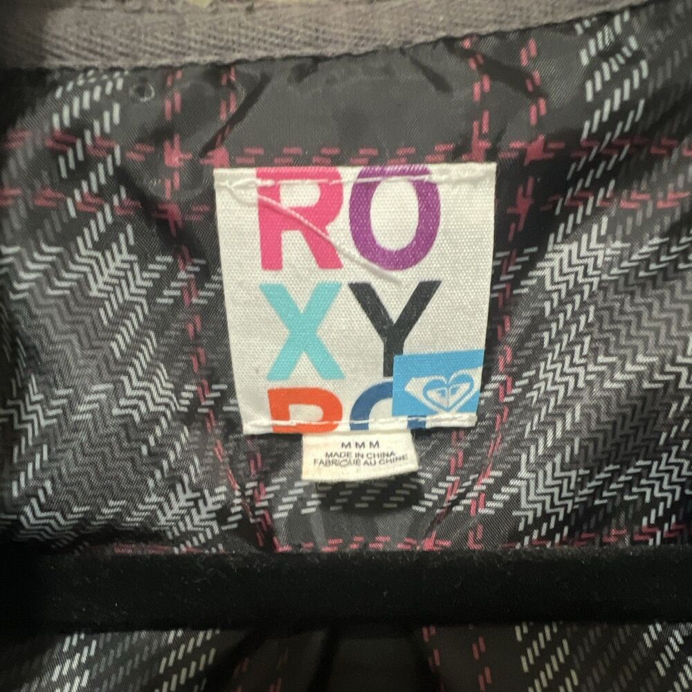 Women's Vintage Y2K Roxy Jacket M Cotton Bella Swan Surf Skate Delia’s - Picture 3 of 6